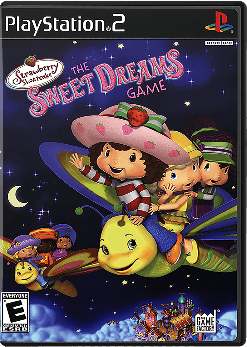 Strawberry Shortcake The Sweet Dreams Game box art for Playstation 2